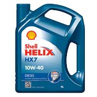 масло shell helix hx7 diesel 10w 40